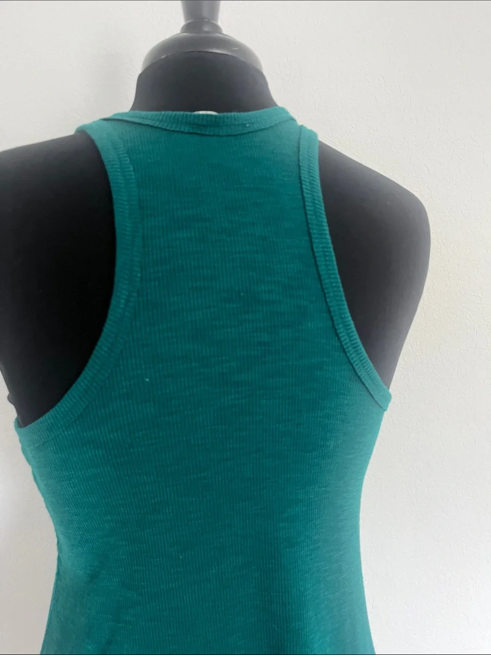 Free people Intimately Emerald Green Ribbed Tank Top